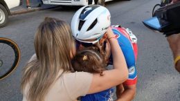 Pablo Anchieri junto a su familia